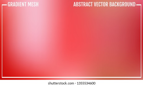 Gradient red abstract background. Vector illustration eps 10.