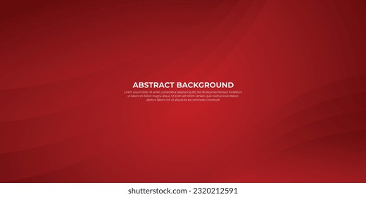 Gradient Red Abstract Landscape Background