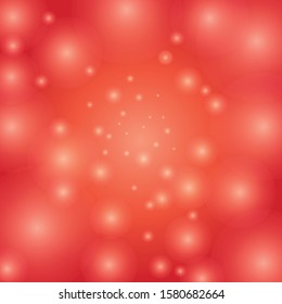 Gradient red background design with bokeh and light effect.