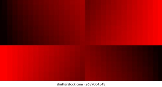 Gradient red background. Geometric texture of dark red squares. Abstract wine backdrop for branding, calendar, postcard, screensaver, wallpaper, poster, banner, cover, website