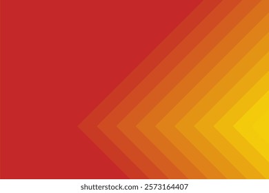 Gradient red background with stripped effect. Geometric abstract design for banner, flyer, paper art, art printing, wallpaper, leaflet, backdrop, textile, and more.