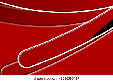 Gradient red black abstract geometric background	
