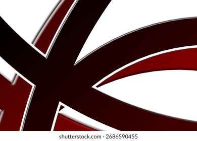 Gradient red black abstract geometric background	
