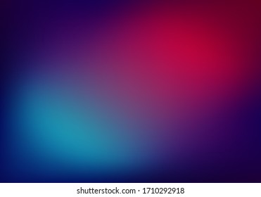 Gradient Red And Blue Color Background. Combination Two Colors. Vector Illustration