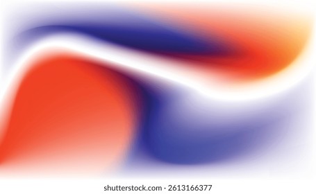 Gradient red and blue grainy texture Background