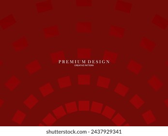 Gradient red flat block geometric premium background.