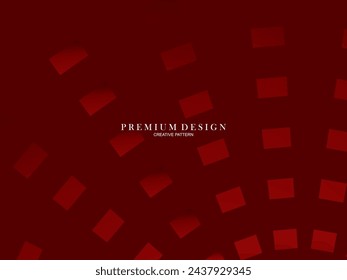 Gradient red flat block geometric premium background.