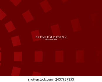 Gradient red flat block geometric premium background.