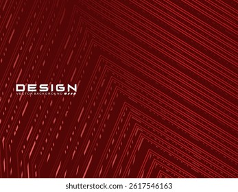 Gradient red glowing geometric pattern on dark red background. Shiny red modern pattern. Futuristic technology concept, suitable for covers, posters, banners, brochures, websites, etc.	
