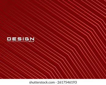 Gradient red glowing geometric pattern on dark red background. Shiny red modern pattern. Futuristic technology concept, suitable for covers, posters, banners, brochures, websites, etc.	
