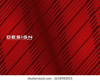 Gradient red glowing geometric pattern on dark red background. Shiny red modern pattern. Futuristic technology concept, suitable for covers, posters, banners, brochures, websites, etc.	
