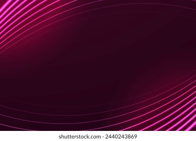 Fondo abstracto brillante del laser rojo del degradado. Banner web horizontal de túnel futurista. Estilo tecnológico moderno. Plantilla de gráfico dinámico para papel pintado, pantalla móvil