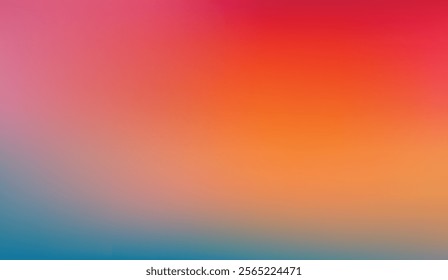 gradient of red, orange, and blue hues blending seamlessly, creating a bold and dynamic abstract background for artistic and design projects