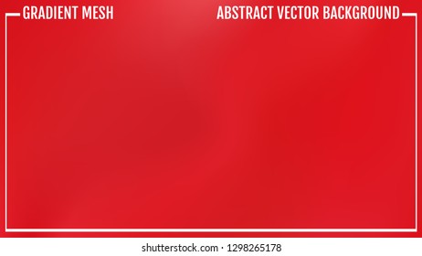 Gradient red and pink abstract vector blur background. Natural bright colors. 