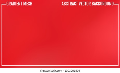 Gradient red and pink abstract vector blur background. Natural bright colors. 