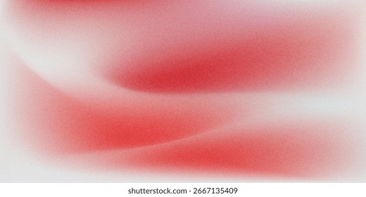 Gradiente rojo blanco abstracto gradación ruido textura desenfoque fondo abstracto