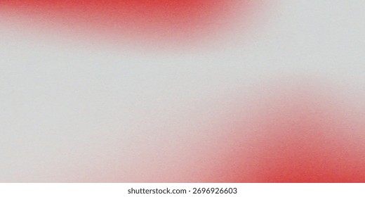 Gradiente rojo blanco abstracto gradación ruido textura desenfoque fondo abstracto. EPS 10