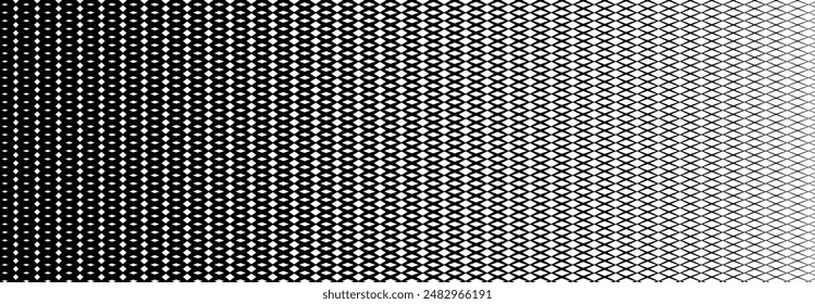 gradient reflection.expand, Geometric squares, lines, alternating tile floors, Illustration, vector, Geometry, geometric, orderly arrangement background, black and white, banner, website.