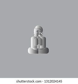 Gradient religion symbols vector