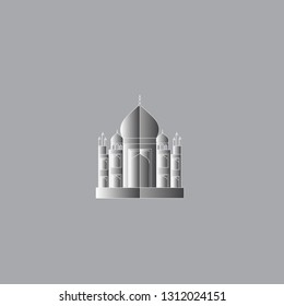 Gradient religion symbols vector