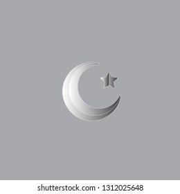 Gradient religion symbols vector