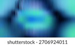 Gradient ripple glass background, horizontal ribbed waves with deep teal core and soft vignette. Fractal distortion field, luminous refracted surface, vector illustration