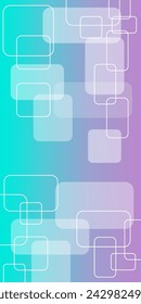 gradient round rectangle shape abstract geometric dynamic for business finance and technology gradient background