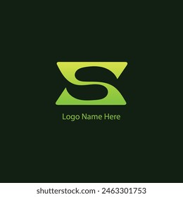 Logotipo De Letra S Degradada. Letra S Gradient Logo Design  
Plantilla.
