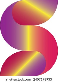 Gradient S is a very attractive logo.It can be used in any product or company.
