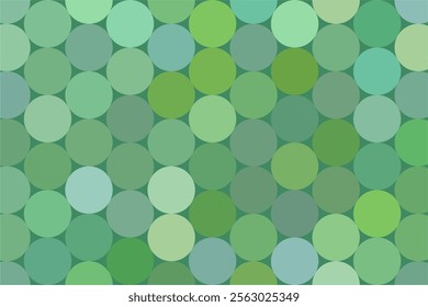 Gradient sage green background with dotted pixel pattern. 