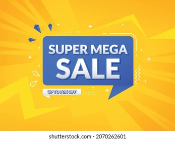 gradient sale banner concept abstract background