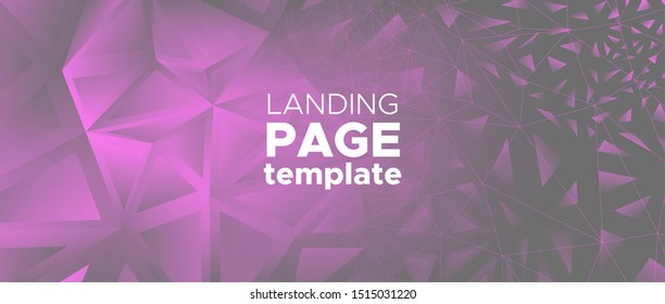 Gradient Science Presentation. Gray Technology Geometric. Business Landing Page. Digital Triangle Graphic. Science Wallpaper. Pink Technology Illustration. Gradient Landing Page. Science Background.
