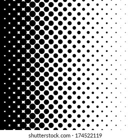 gradient seamless background dots