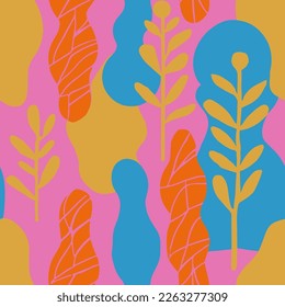 Gradient Seamless Classic Jungle Textile Vector. Green Seamless Summer Decorative Lines, Seamless Art. Vivid Continuous Creative Tree Invitation Backdrop. 