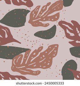 Gradient Seamless Color Flora Fabrics Wallpaper. White Endless Creative Decorative Illustration, Seamless Vector. Yellow Repetitive Fashion Palm Surface Texture. 