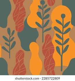 Diseño textil de moda de cartón sin costuras de degradado. Vector Amarillo Continuo Creativo Moderno, Sin Marea. Fondo De Acuarela De Foliage De Moda Sin Luces. 