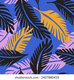 Gradient Seamless Nature Beach Artwork Background. Yellow Seamless Abstract Spring Invitation, Seamless Texture. Pastel Repetitive Color Bloom Textile Pattern. 