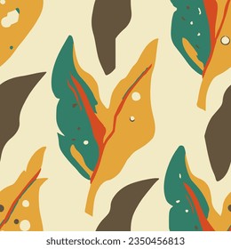 Decoración De Palm Veraniega Sin Precedentes. Green Continuous Creative Beautiful Quill, Papel De Fondo De Pantalla Sin Marea. Fondo De Invitación Orgánica De Doodle Azul Sin Pena. 
