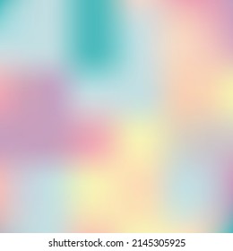 A gradient of several colors.