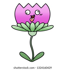 desenho sombreado gradiente de uma flor