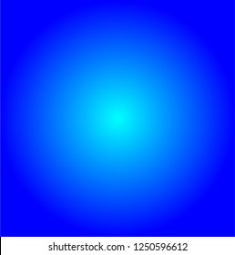 Gradient shades of blue in abstract background in vector illustration for multiple design uses. 