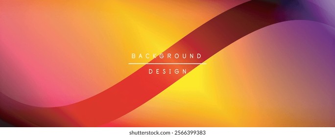 Gradient and shadow wave line geometric background. Vector Illustration For Wallpaper, Banner, Background, Card, Book Illustration, landing page