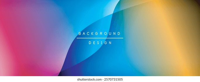 Gradient and shadow wave line geometric background. Vector Illustration For Wallpaper, Banner, Background, Card, Book Illustration, landing page