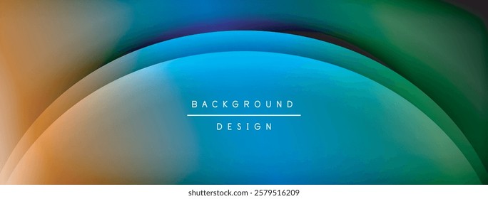 Gradient and shadow wave line geometric background. Vector Illustration For Wallpaper, Banner, Background, Card, Book Illustration, landing page