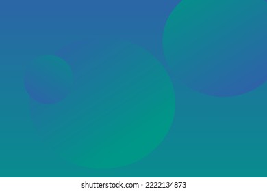 Gradient shape abstract vector background, green to blue gradient, texture vector