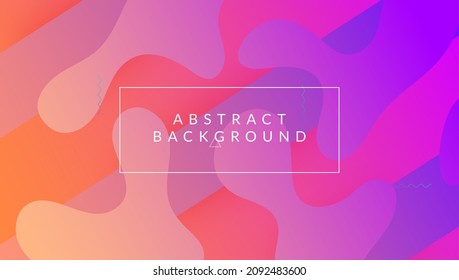 Gradient Shape. Blue Mobile Flyer. Wavy Geometric Background. Rainbow Poster. Flat Landing Page. Technology Composition. Liquid Pattern. Graphic Paper. Violet Gradient Shape
