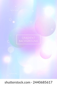 Gradient Shape. Retro Screen. Soft Fluorescent Backdrop. Blue Round Background. Dynamic Dots. Vibrant Flyer. Abstract Texture. Digital Fluid. Purple Gradient Shape