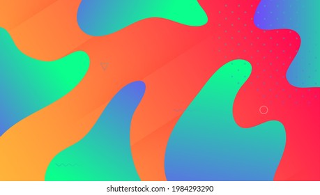 Gradient Shape. Spectrum Paper. Tech Creative Illustration. Minimal Design. Art Landing Page. Modern Texture. Neon Abstract Background. Purple Bright Banner. Violet Gradient Shape