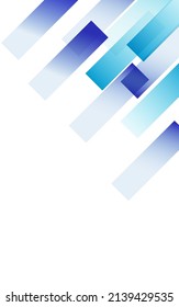 Gradient Shape Vector White Background. Color Web Line Texture. Diagonal Stripe Template. Geometric Presentation.