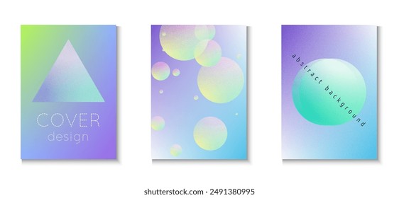 Gradient Shape. Vibrant Elements. Abstract Poster. Grainy 3d Background. Pink Texture Triangle Set. Creative Banner. Cyberpunk Radial Illustration. Purple Gradient Shape